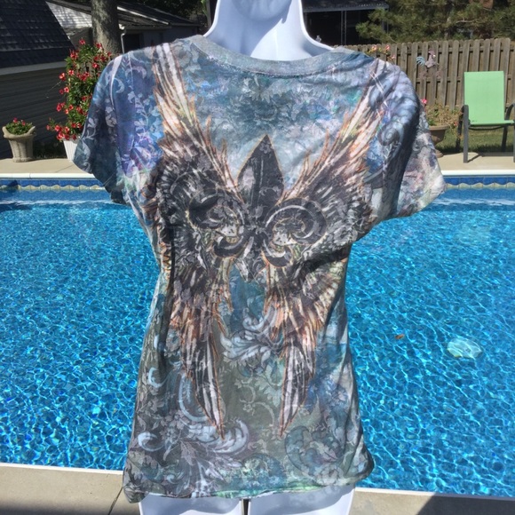 🎉So Comfy Embellished Burnout Daytrip Tee🎉 - Picture 5 of 5